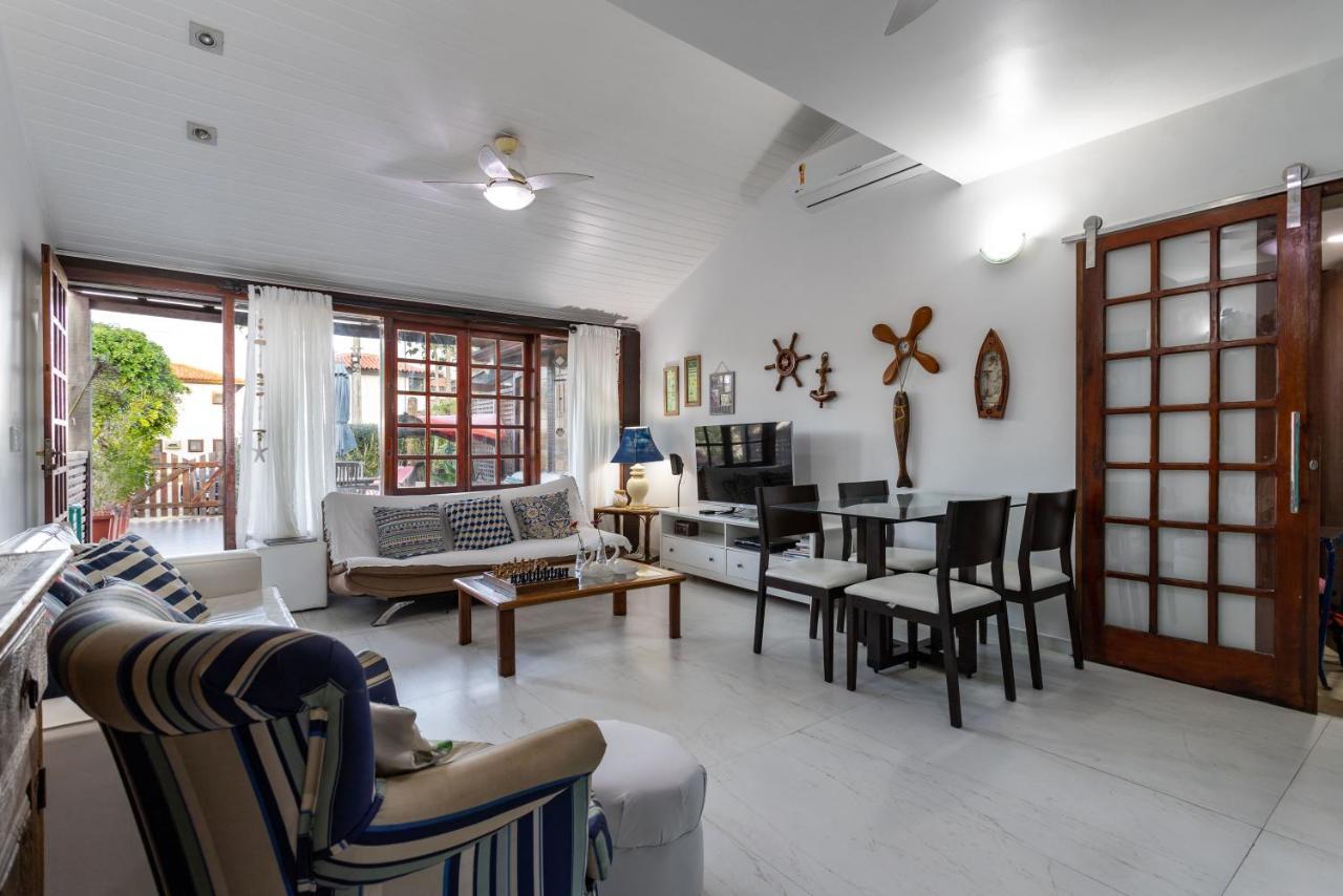 Condominio Buzios Resort - Pe Na Areia - Casa 3 Suites Экстерьер фото